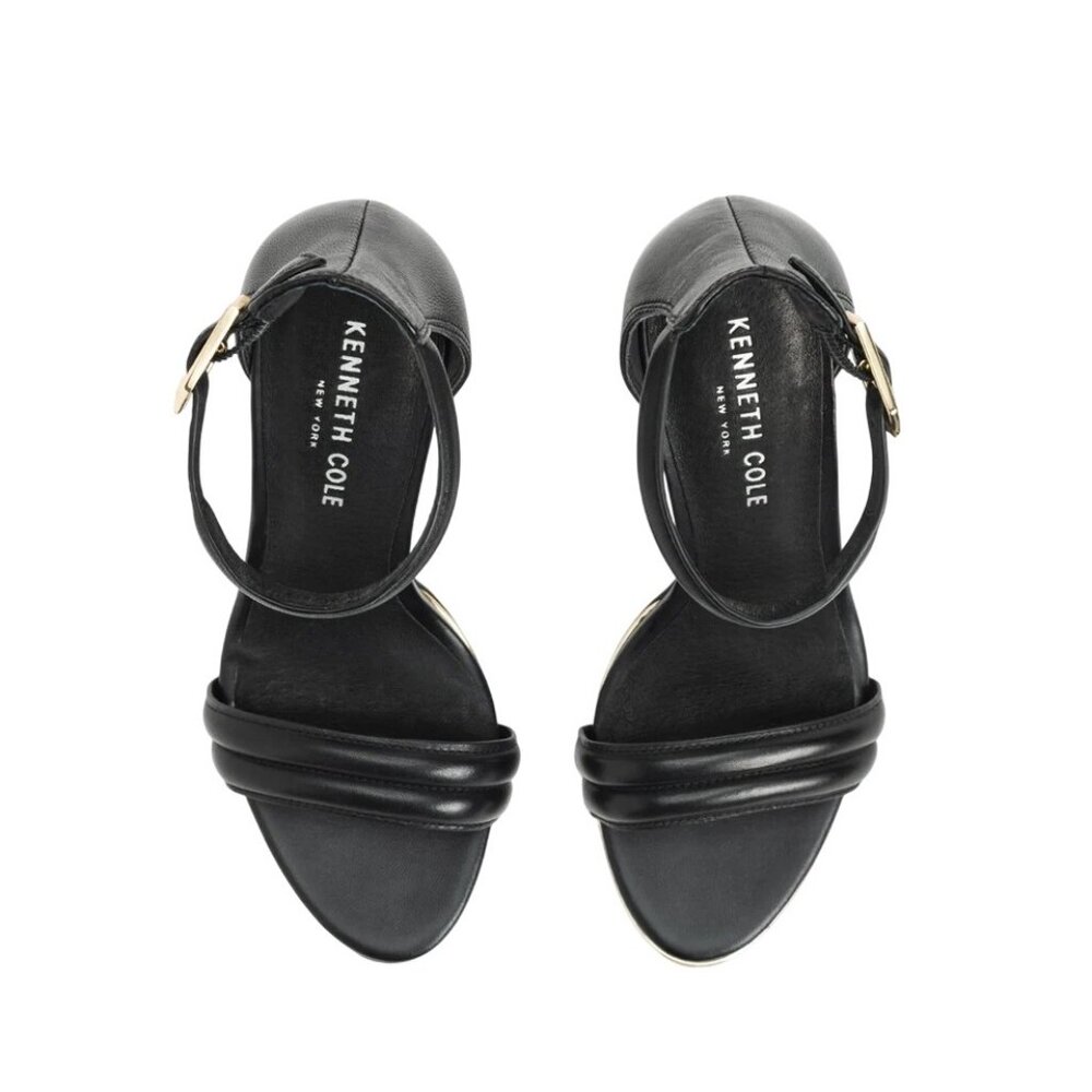 Kenneth Cole New York Ankle Strap Heeled Sandals - Picture 4 of 5